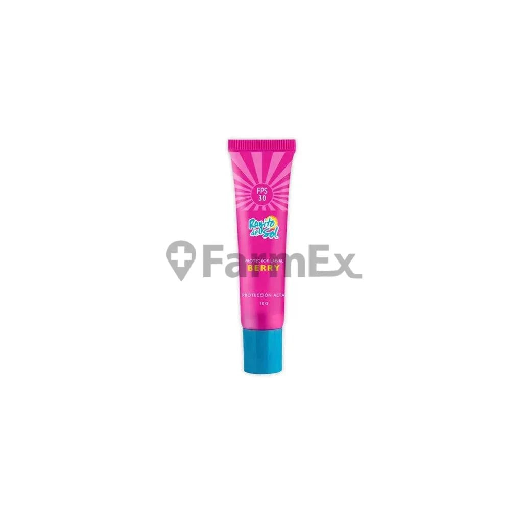 Protector labial FPS 30 Rayito de sol "Berry" x 10 g Petrizzio
